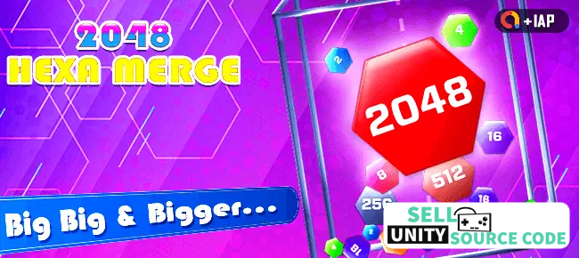 2048 Hexa Merge Drop Puzzle – Control Number Merge Puzzle Game