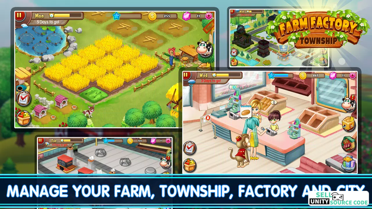 Farm Factory Township  Farm Business Game