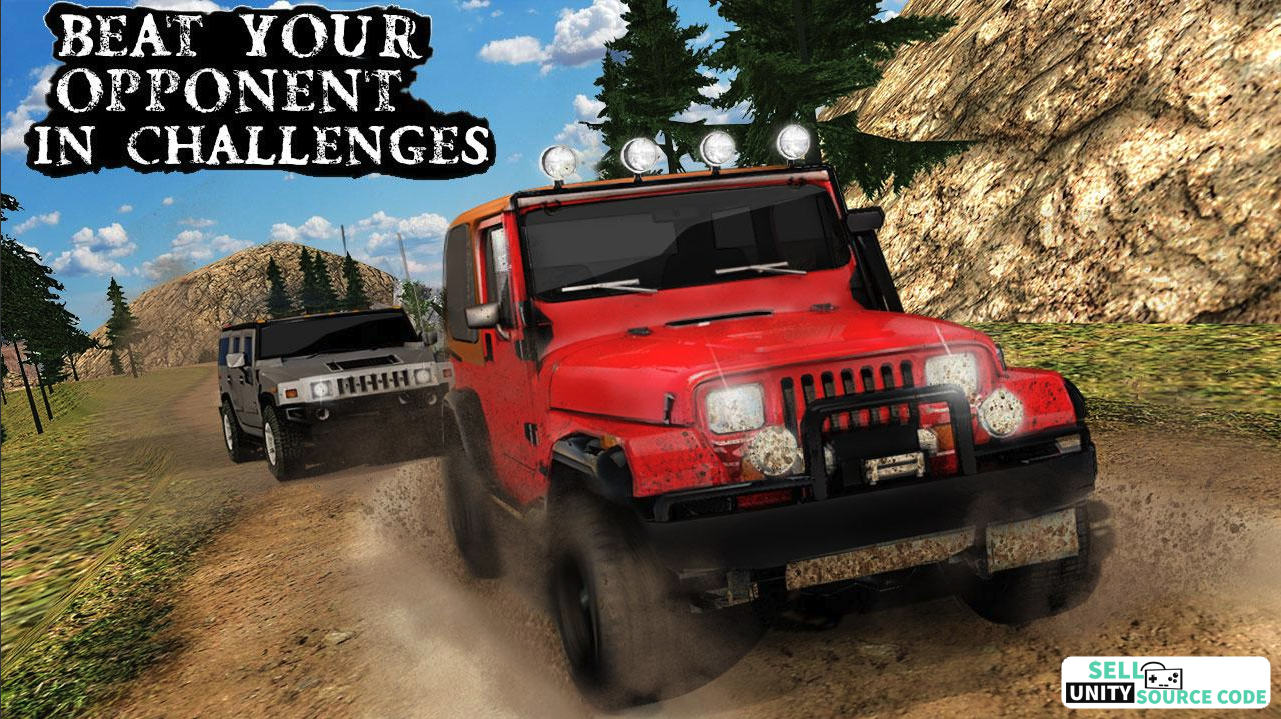 Offroad Mountain Jeep Drive Challenge free game 3d