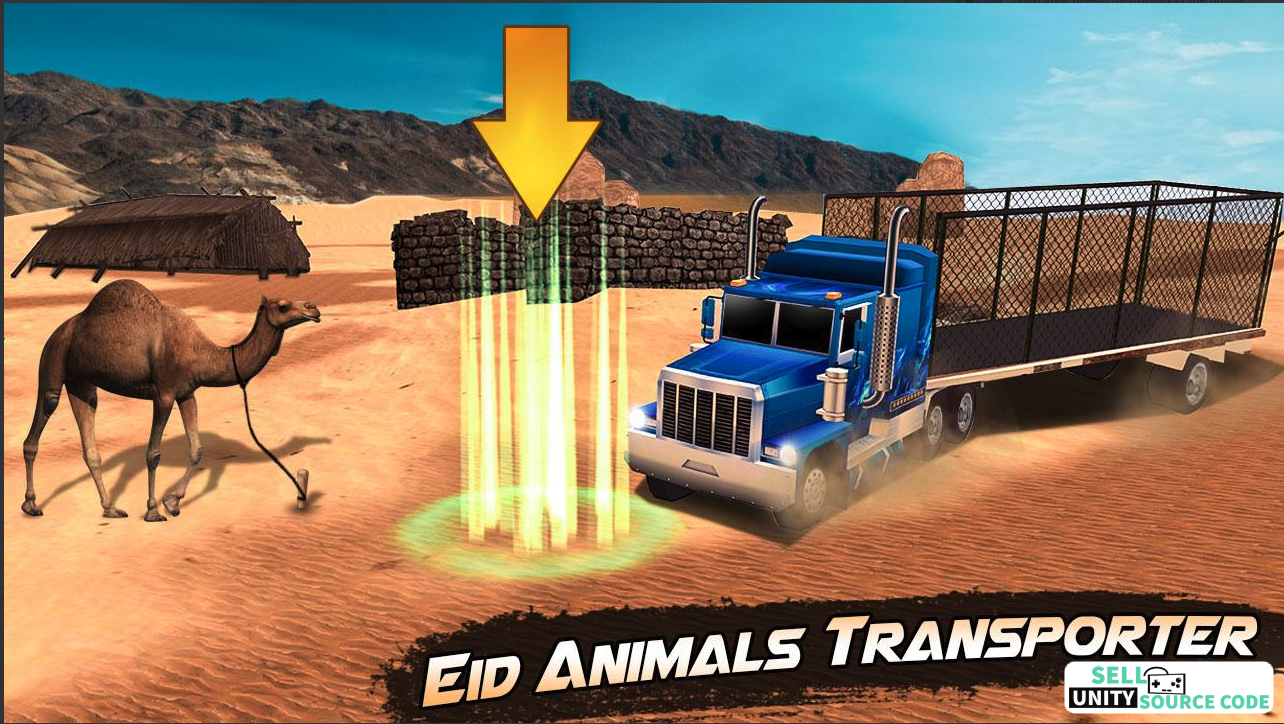 Camel Transport Truck Simulator: Desert Mania