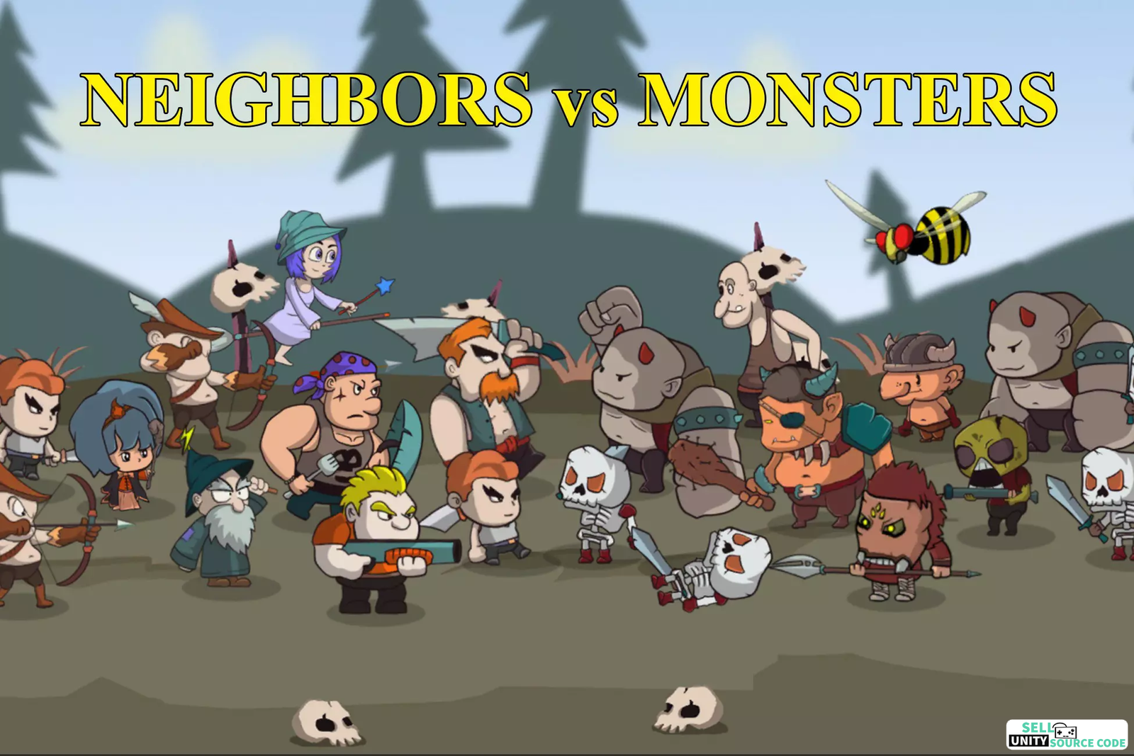 Neighbors Vs Monsters