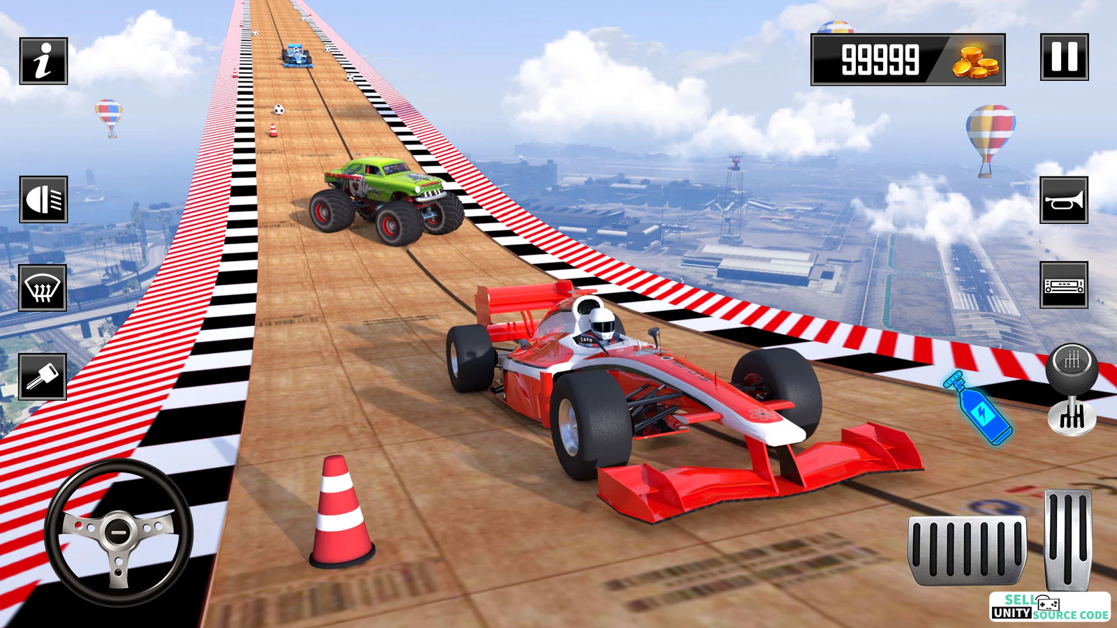 Crazy Car Stunts: Ramp Racing