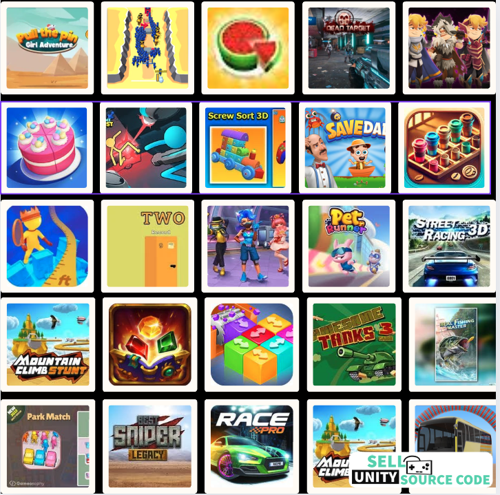 Bunde of 25 games