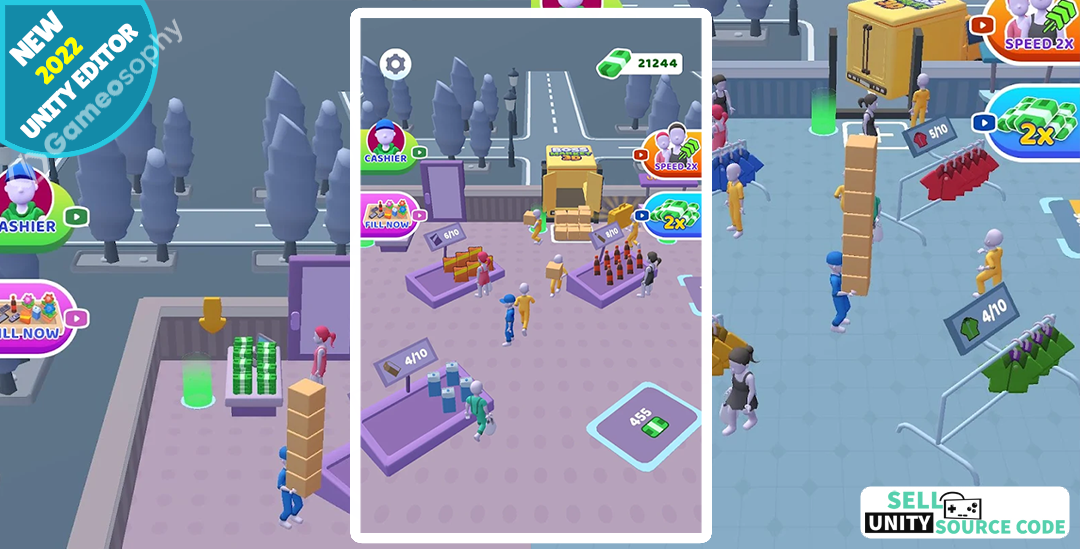 Boss Market 3D - Unity Game