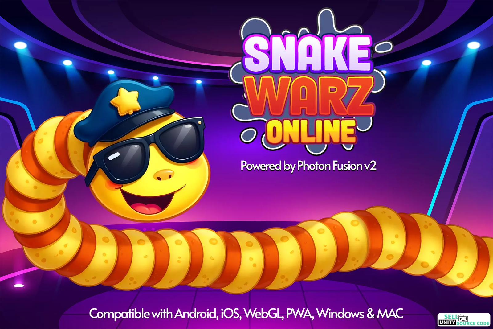 Snake Warz Online Multiplayer (Photon fusion 2)