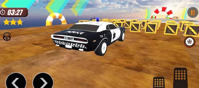 Crazy Police Car Stunt Games 2022