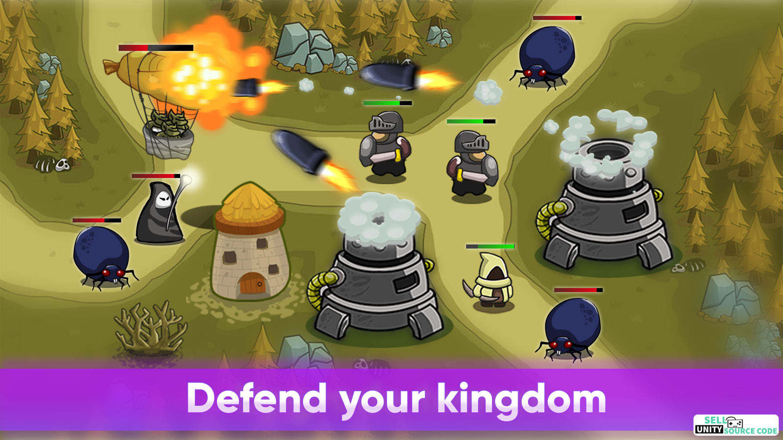 Rush Castle: Tower Defense TD