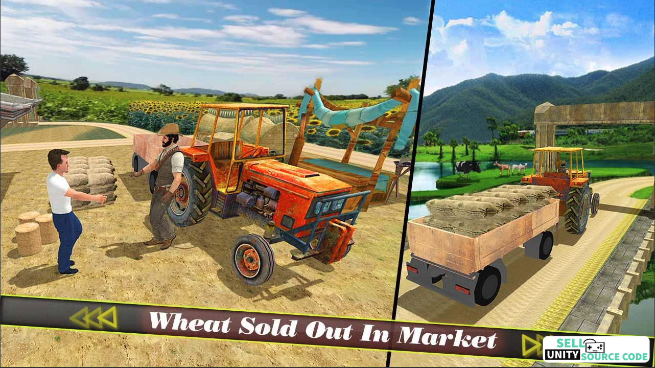 Farm Tractor Harvest & Seeding Simulator 3d