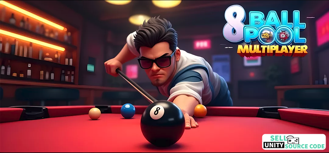 Ultimate 8 Ball Pool Multiplayer Billiard – Unity Game Source Code