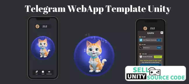 Telegram WebApp Template Unity