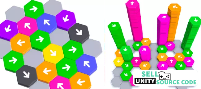 Hexa Away puzzle nimmi developer Best Unity 3d Game Code