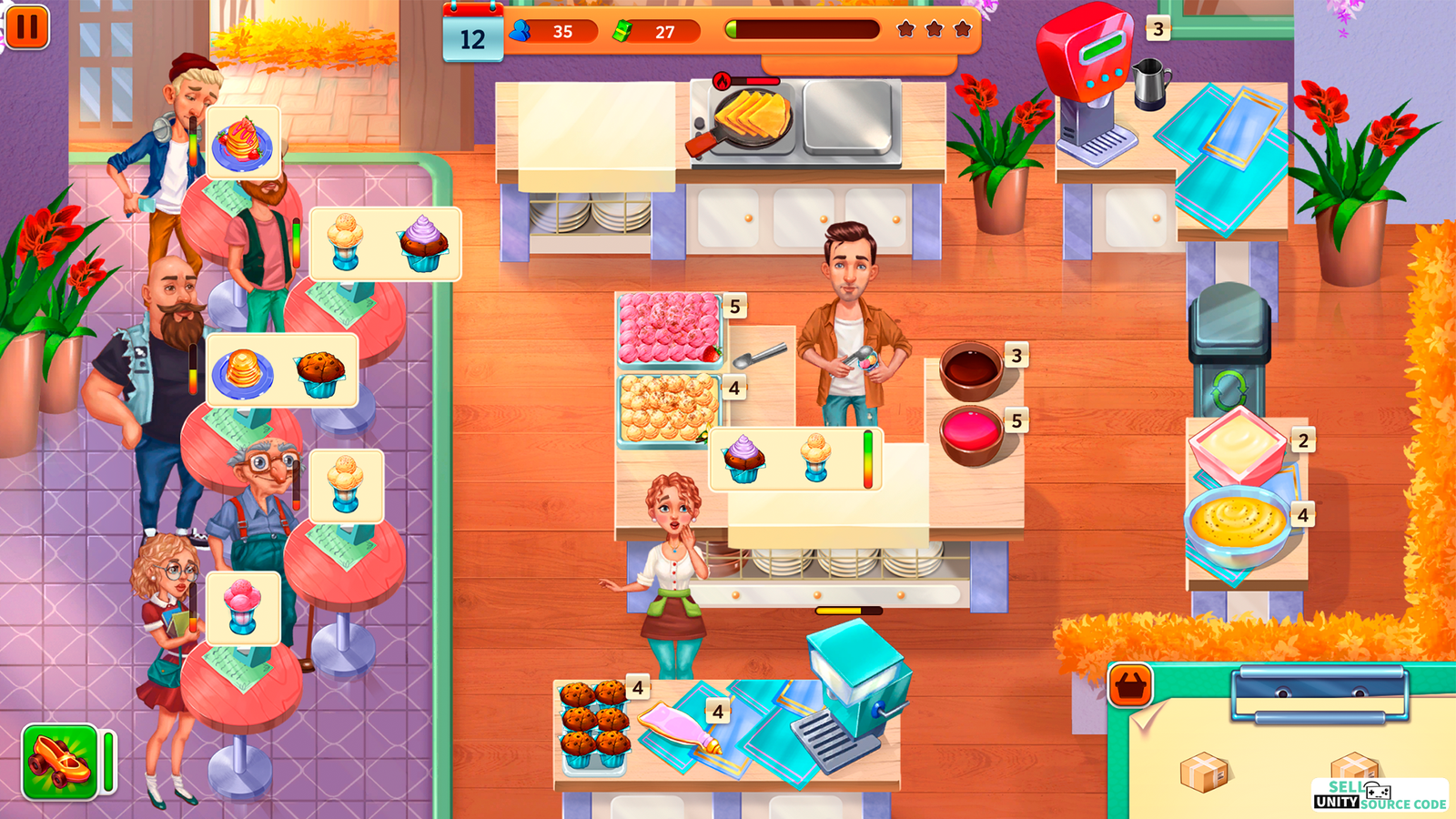 Baking Bustle: Cooking game