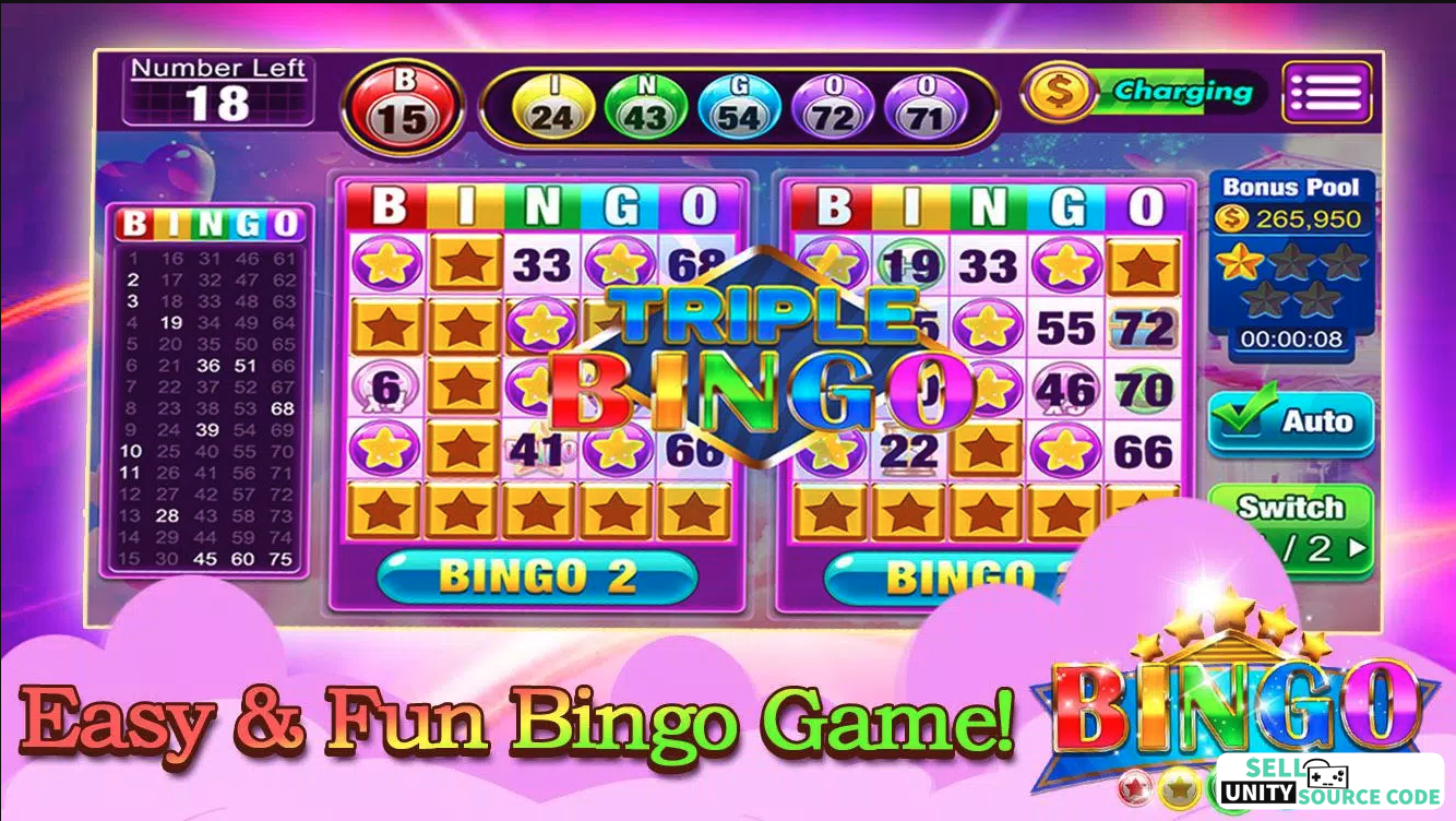 Bingo Smile Vegas Bingo Game - Unity Source Code