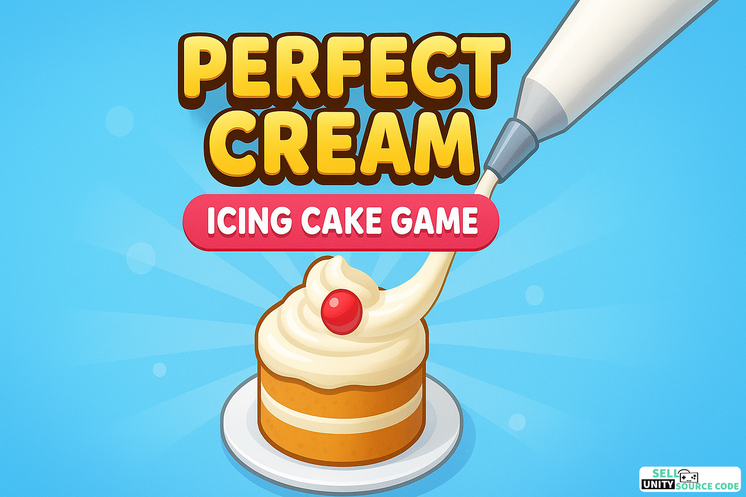 Perfect Cream: Icing Cake Game