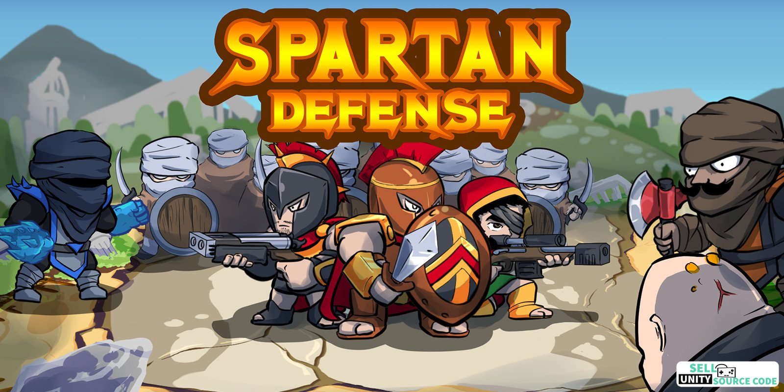 Spartan Defense - Unity Source Code
