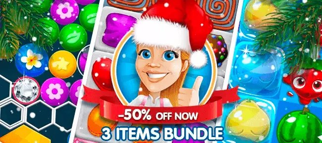 Candy Smith’s Xmas COMBO Offer: 3 Premium Quality Games -50% OFF NOW!
