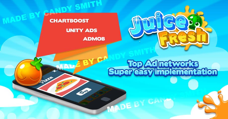 Juice Fresh Match 3 Complete Project + EDITOR