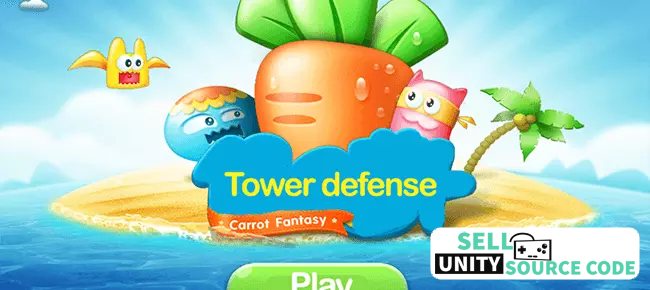 Carrot Tower Defense Unity Game Development Assets