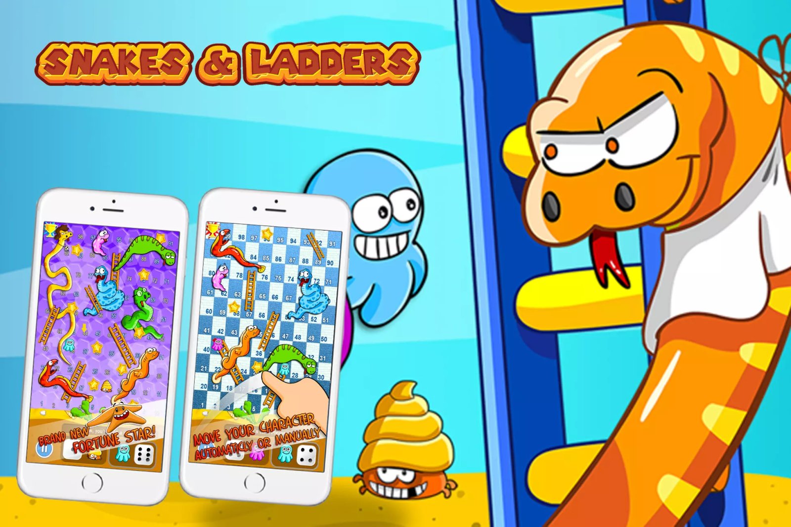 Snakes & Ladders Complete Game Template