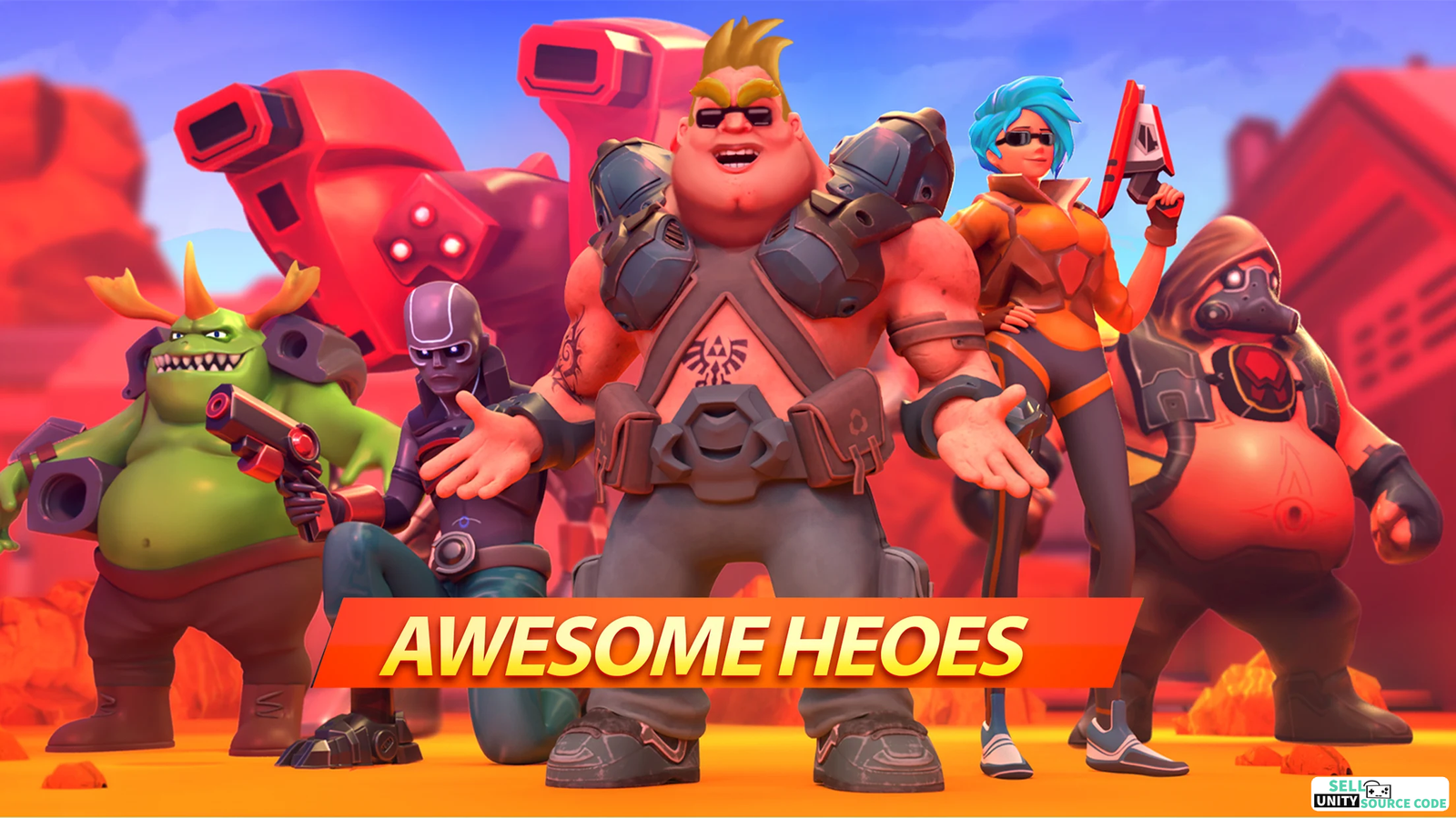 Frag Hero Shooter Mad Heroes