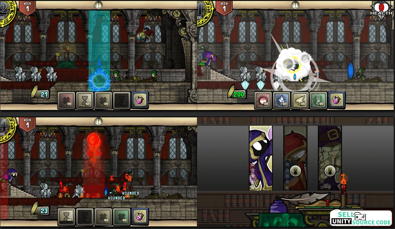 Royal Defense Unity Complete Project