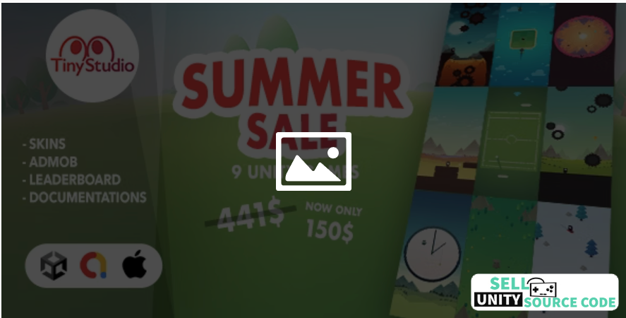 SUMMER SALE - 9 Unity games