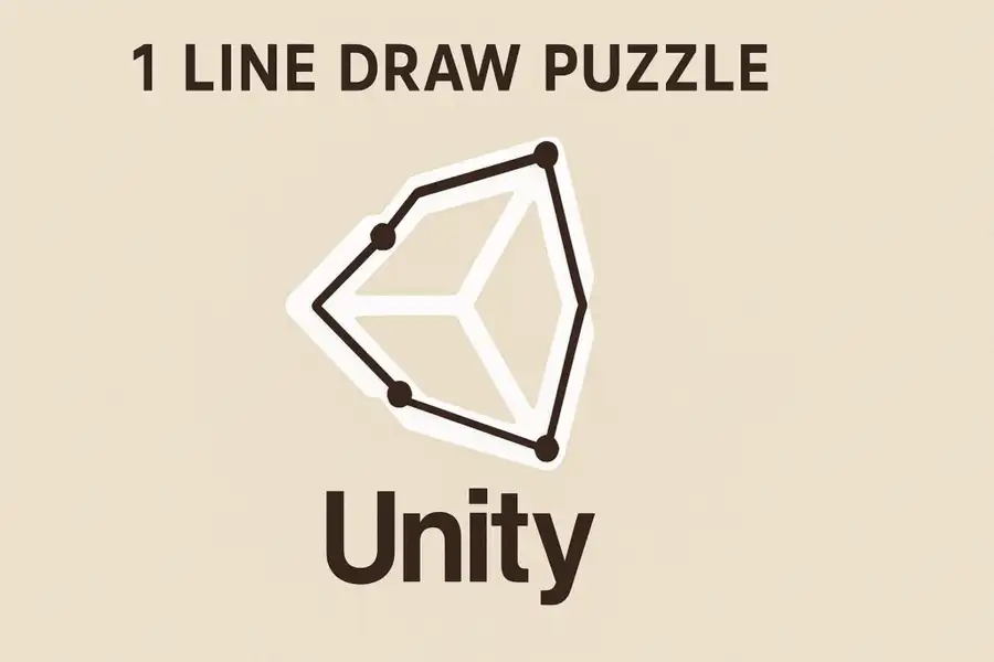 1 Line Draw Puzzle source code
