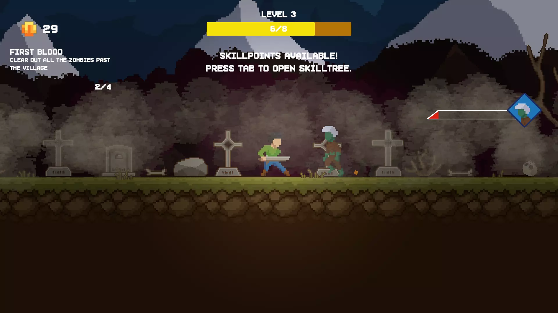 2D Platformer Action Game Template AndreyPopU screenshot 3