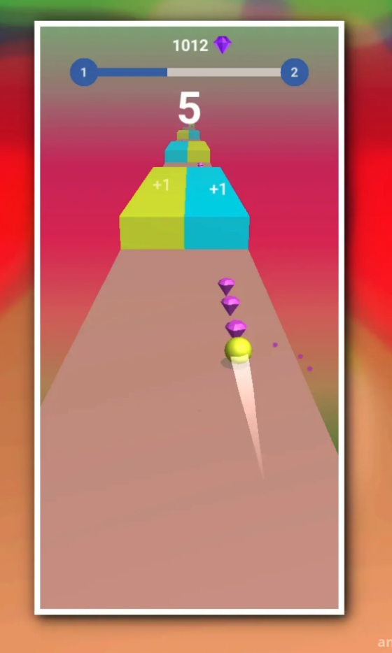 3D Color Ball Adventure Unity Source Code – Endless Speed Ball Game Template for Android &amp; iOS screenshot 6