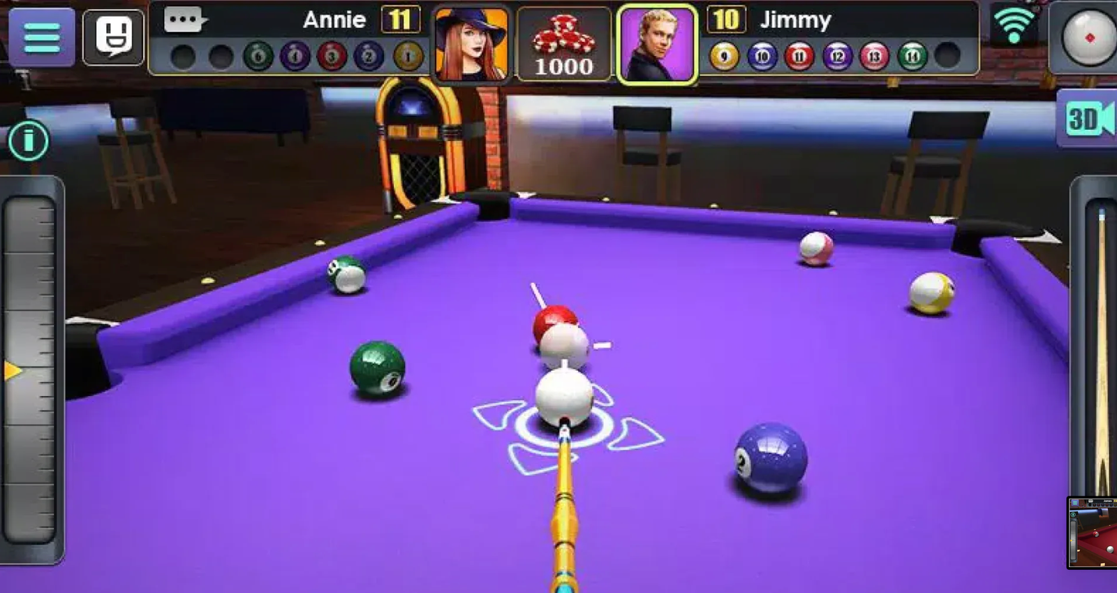3D Pool Ball screenshot 5