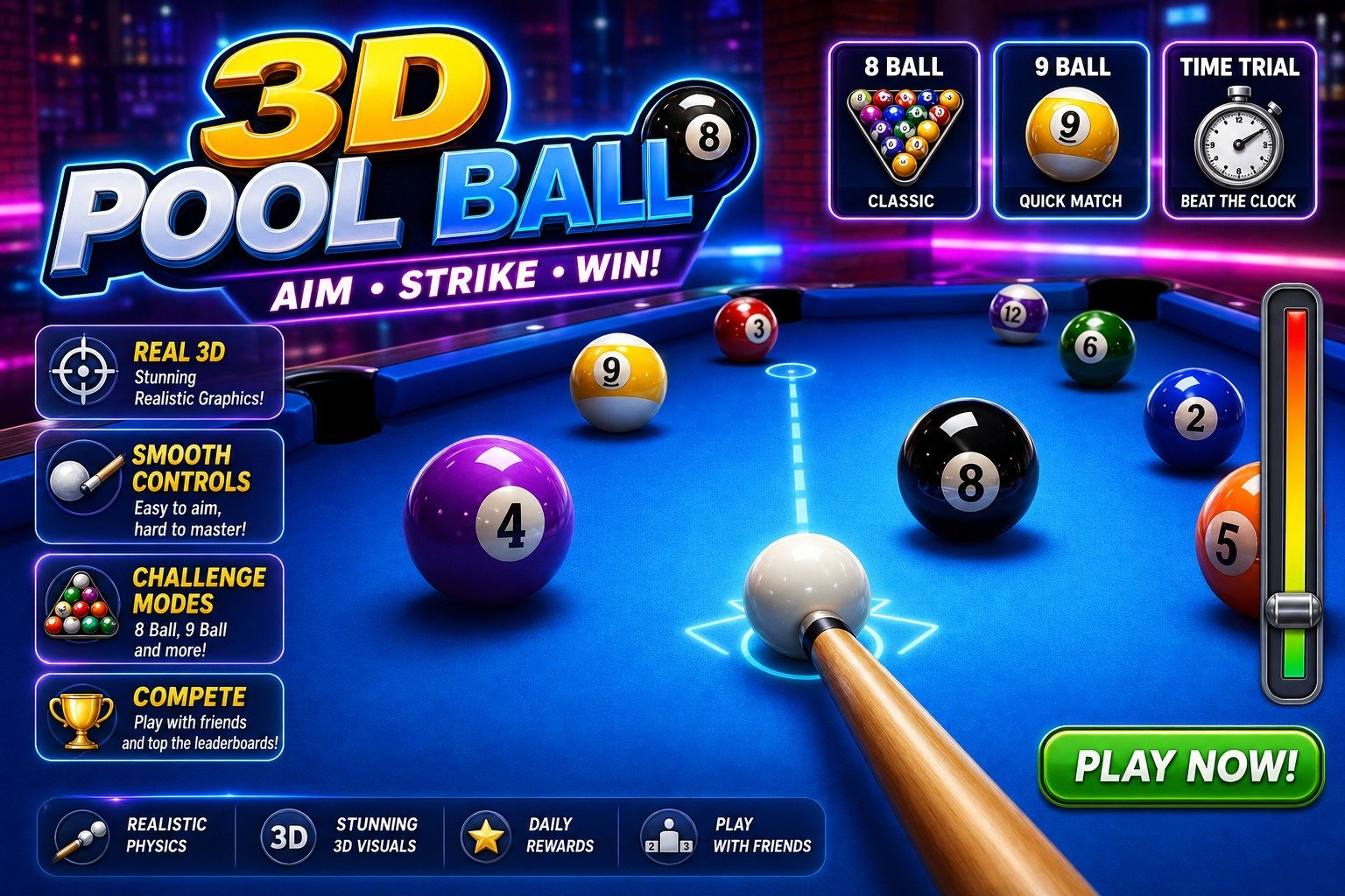 3D Pool Ball source code