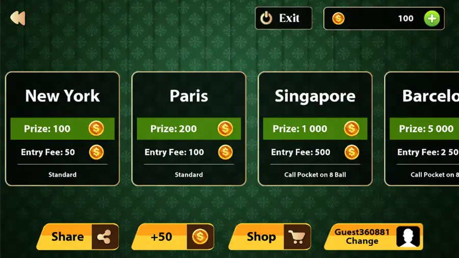 8 Ball Pool Master – Online Multiplayer Unity Source Code – 2025 Complete Unity Projects – SellUnitySourceCode.com screenshot 4