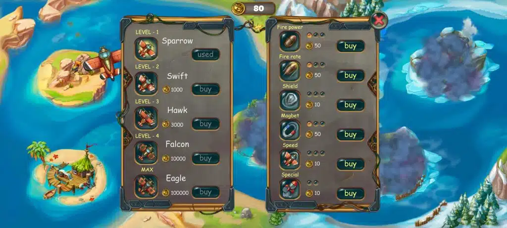 Air Battle – Arcade Game Unity Game Code screenshot 4