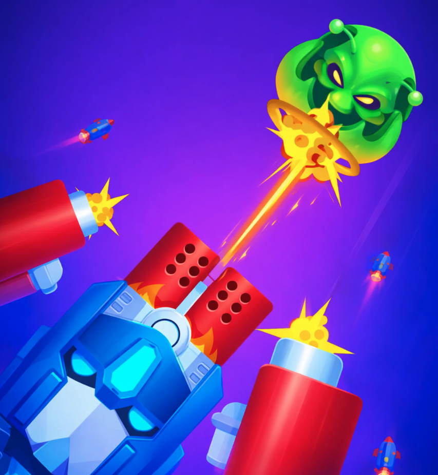Alien Shooter: Bounce Ball Blast screenshot 2