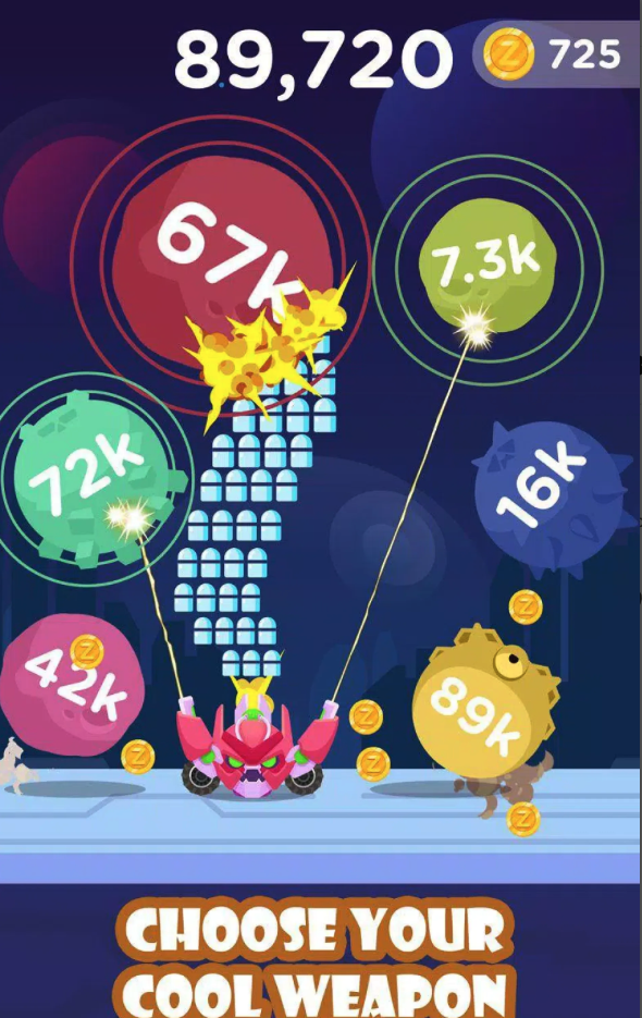 Alien Shooter: Bounce Ball Blast screenshot 3