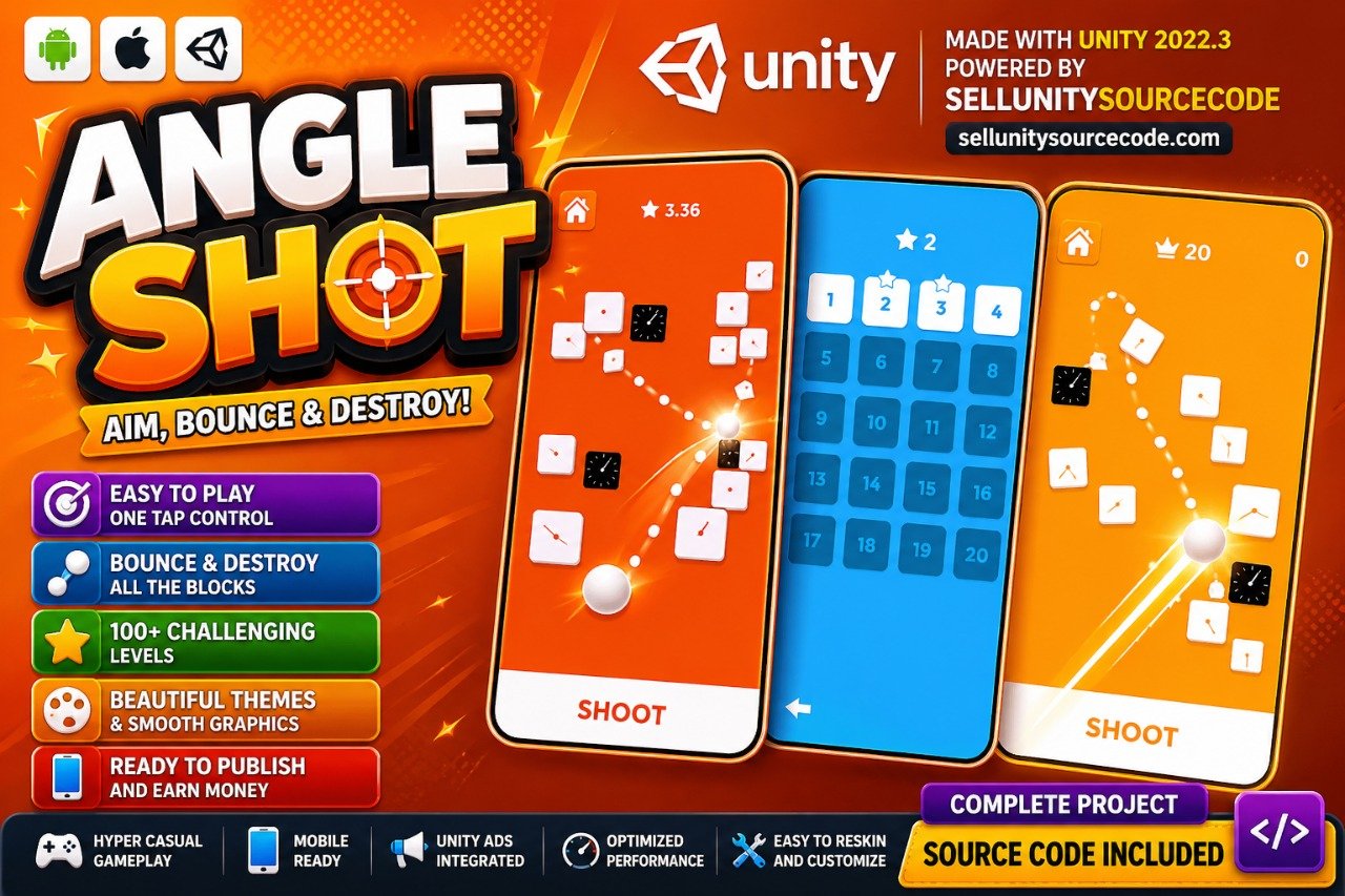 Angle Shot - Unity Source Code source code