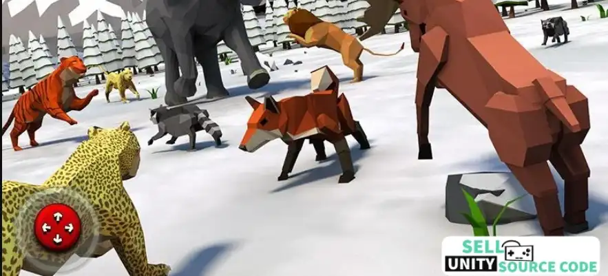 Animal Kingdom Battle Simulator 3D – Wild Beast War Game – SellUnitySourceCode.com screenshot 3