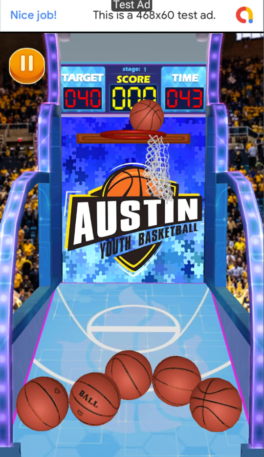 Arcade Basketball - Unity Game Source Code screenshot 5