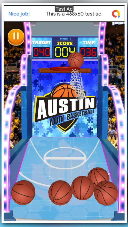 Arcade Basketball - Unity Game Source Code screenshot 8