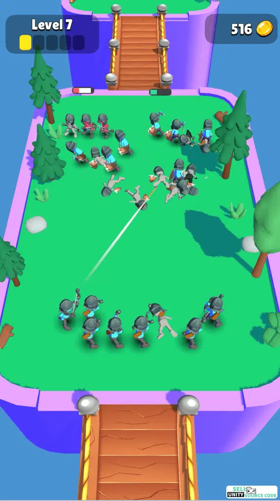 Army Raid – Unity Project. Unity Source Code screenshot 2