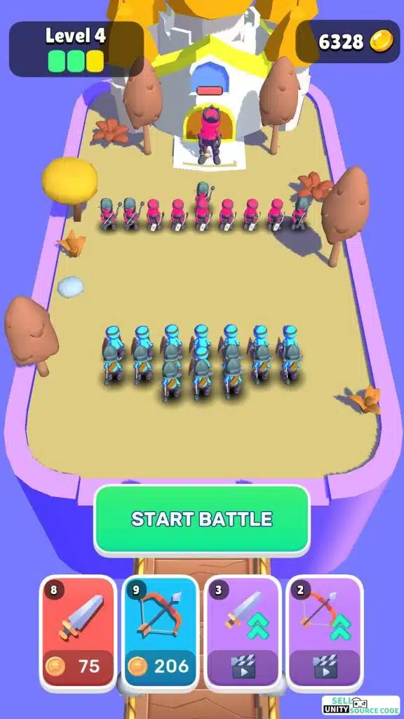 Army Raid – Unity Project. Unity Source Code screenshot 3