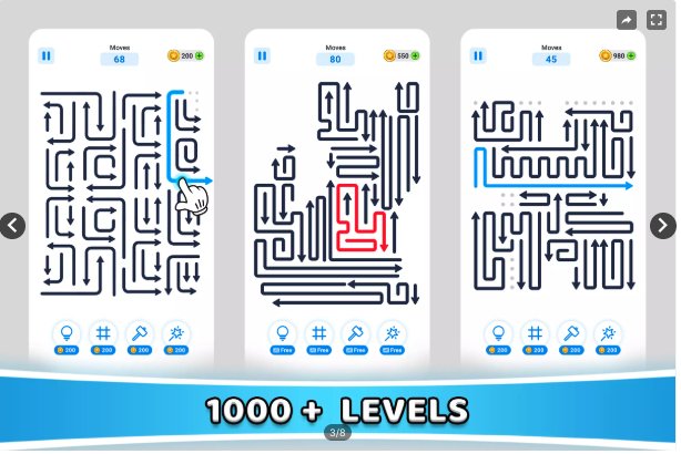Arrow Puzzle Unity Source Code – Complete Arrow Logic Puzzle Game | SellUnitySourceCode.com screenshot 3