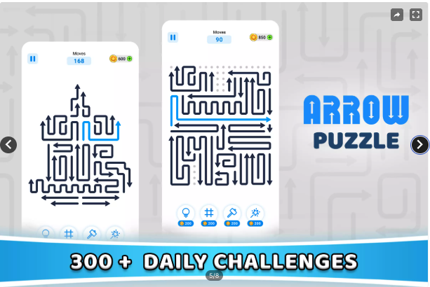 Arrow Puzzle Unity Source Code – Complete Arrow Logic Puzzle Game | SellUnitySourceCode.com screenshot 5