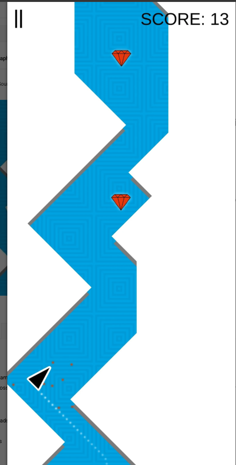 Arrow Zig-Zag Racer - Unity Source Code With AdMob screenshot 2