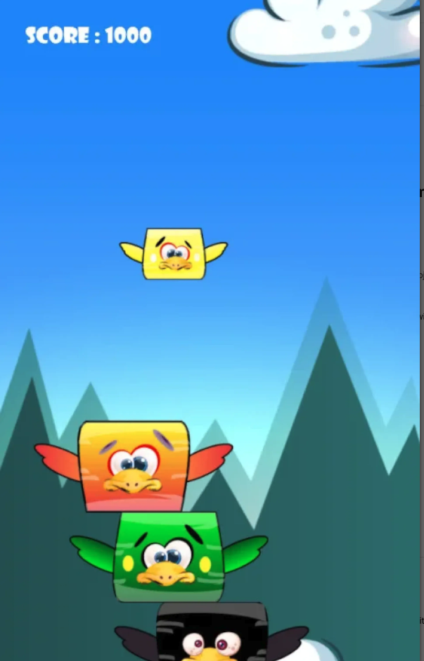 Avian Tower Unity Source Code – Endless Bird Stacking Casual Game Template screenshot 2