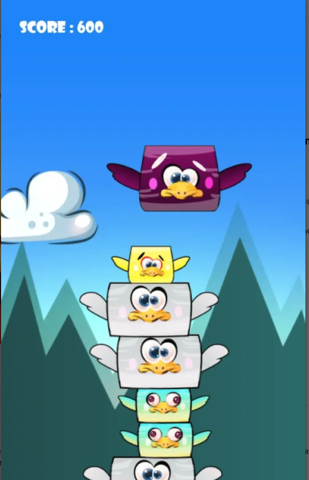 Avian Tower Unity Source Code – Endless Bird Stacking Casual Game Template screenshot 4