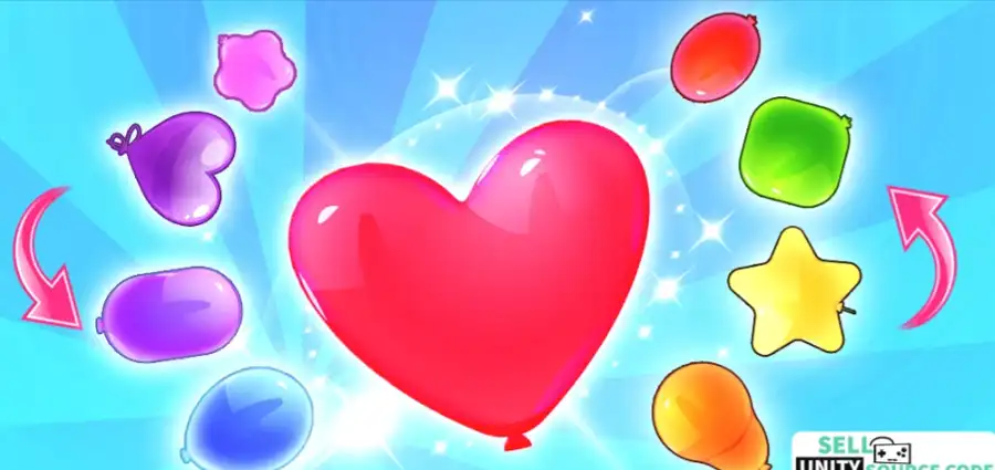 Balloon Merge 3D – Puzzle Match Game - SellUnitySourceCode.com screenshot 4