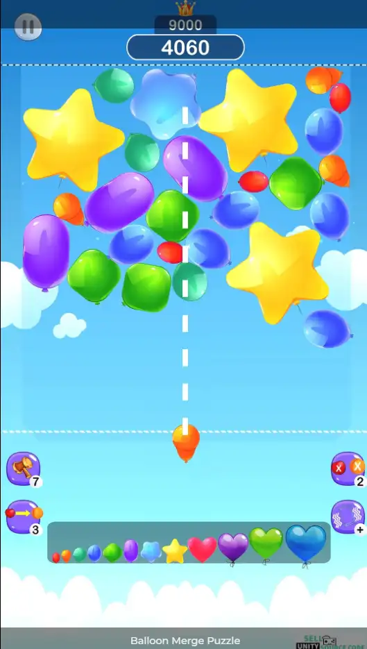 Balloon Merge 3D – Puzzle Match Game - SellUnitySourceCode.com screenshot 5