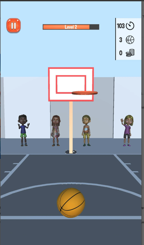 Basketball Master Unity Game Source Code – 3D Basketball Shooting Game screenshot 7