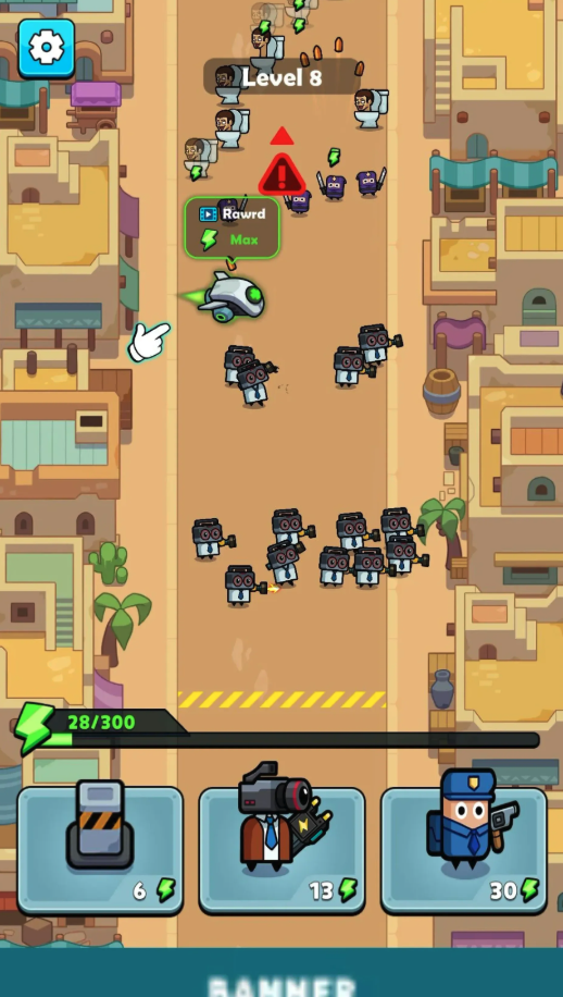 BattleStreet Unity Source Code – Street Defense Strategy Game Template screenshot 3